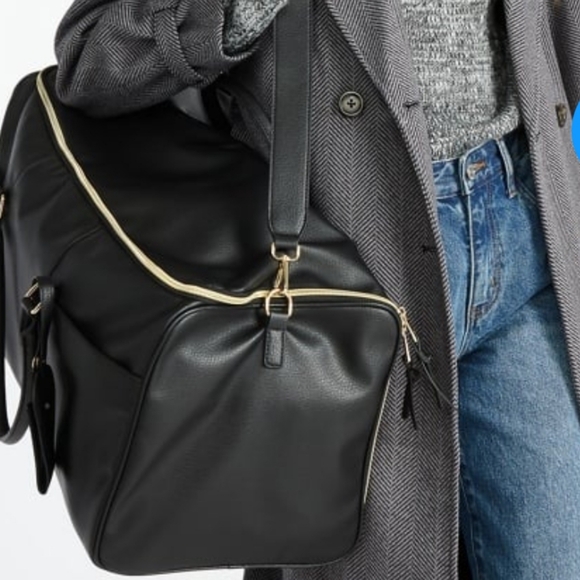 JustFab | Bags | Justfab Garment Convertible Weekender Bag | Poshmark